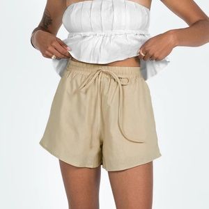 Beige Shorts Princess Polly